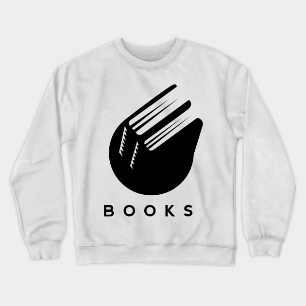 Books Crewneck Sweatshirt by Whatastory